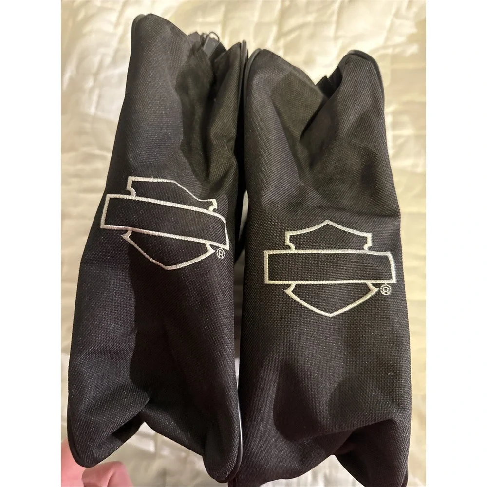 Harley-Davidson Zippered Travel Pack For Hard Saddlebags, Set of 2 New